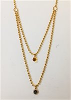 Halskette Rebecca Dame Boulevard in Bronze Topazio BHBKOC14